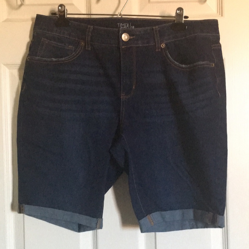 Denim jean shorts
